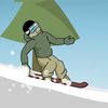 спортивные - Спуск по снежным горам
