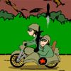 военные - Атака на мотоциклах