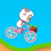 гонки - Храбрая овечка на велосипеде