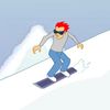 спортивные - Рыжеволосый сноубордист
